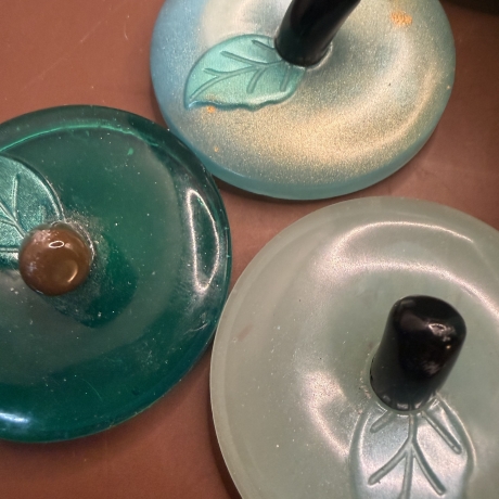 Handmade Deko-Apfeldosen aus Resin kleine Aufbewahrungsdose