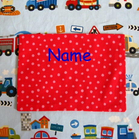 Kinderschürze  - Autos - auf Wunsch personalisiert