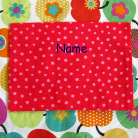 Kinderschürze - Äpfel - auf Wunsch personalisiert