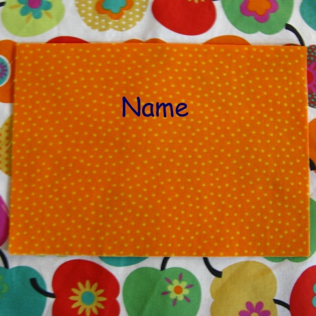 Kinderschürze - Äpfel - auf Wunsch personalisiert