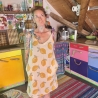 Sommerkleid mit Bindebändern und Taschen Größe 38-40