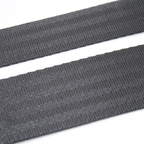 Sicherheitsgurtband 40 mm schwarz 9 Streifen Gurtband