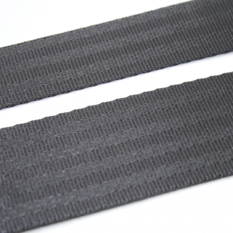 Sicherheitsgurtband 40 mm schwarz 9 Streifen Gurtband RE