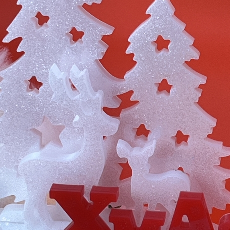 Teelichthalter Komet/Sternschnuppe Xmas  Handmade Neu