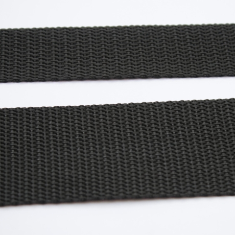 Gurtband 40 mm schwarz 1,4 mm stark Taschenband