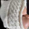 Handgestrickte Schalmütze / Schlupfmütze bis ca. 3 Jahre