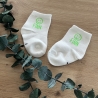 Baby Socken Smiley personalisiert