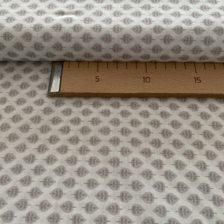 Baumwolle Druck Popeline | Blatt | Öko Tex 100 | Poplin 