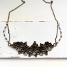 Blumenliebe • Halskette bronze | Statementkette | Geschenk