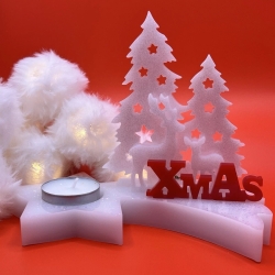 Teelichthalter Komet/Sternschnuppe Xmas  Handmade Neu Teelichthalter Komet/Sternschnuppe Xmas  Handmade Neu