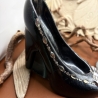 Handmade Epoxidharz Unikat – Eleganter Schmuckhalter im High-Heel