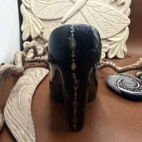 Handmade Epoxidharz Unikat – Eleganter Schmuckhalter im High-Heel