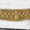 Gestricktes Stirnband mit Zopfmuster ~ Herbst | Winter