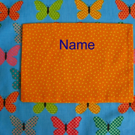 Kinderschürze - Schmetterlinge - auf Wunsch personalisiert