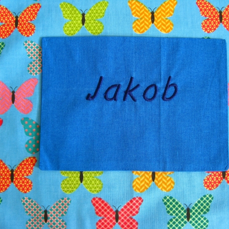 Kinderschürze - Schmetterlinge - auf Wunsch personalisiert