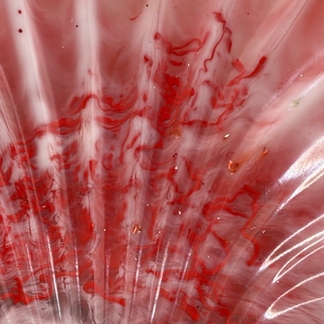 Handgemachte Seifenschale aus Epoxidharz – Muschel mit Glitzer