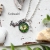 Schuppe der Meerjungfrau • Halskette silber | Kette Cabochon