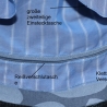 Rucksack/Rollrucksack/Roll Top/Damenrucksack/blau /Cityrucksack