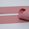Köperband Baumwolle 20 mm altrosa Nahtband