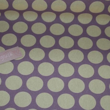 Baumwolle Super Dots lavender Punkte AU Maison