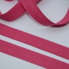 Köperband Baumwolle 14 mm pink Nahtband