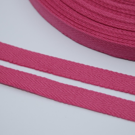 Köperband Baumwolle 11 mm pink hellgrau altrosa blau Nahtband