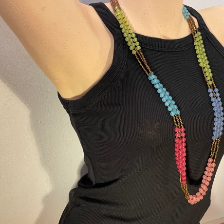 Colors - Mehrsträngige Perlenkette