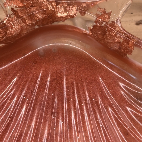 Handgemachte Epoxidharz-Seifenschale  Maritime Seifenablage  
