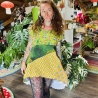 Vokuhila Kleid in A-Form Größe 44-46
