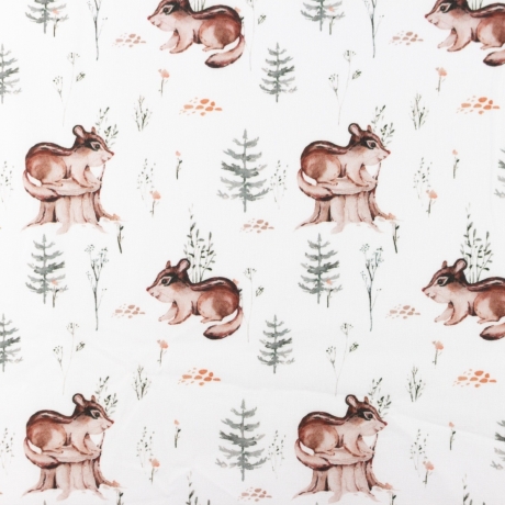 Baumwolle Druck Popeline | Tiere |Öko Tex 100 | Poplin 