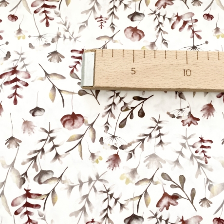 Baumwolle Druck Popeline | Blumen |Öko Tex 100 | Poplin 