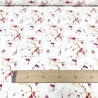 Baumwolle Druck Popeline | Blumen |Öko Tex 100 | Poplin 