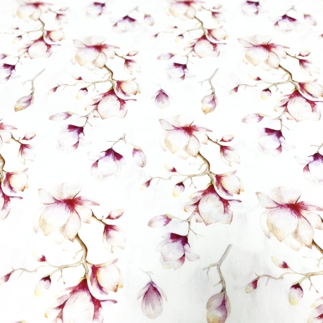 Baumwolle Druck Popeline | Blumen |Öko Tex 100 | Poplin 