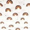 Baumwolle Druck Popeline | Regenbogen |Öko Tex 100 | Poplin 