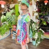Vokuhila Kleid in A-Form Größe 38-42