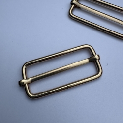 5x Schieber 40 mm gold rosAgold Gurtversteller
