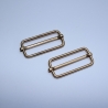 5x Schieber 40 mm gold rosAgold Gurtversteller