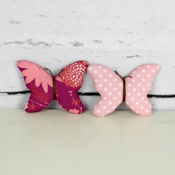 2er Set Schmetterlinge zum Aufhängen ~ Frühlingsdeko