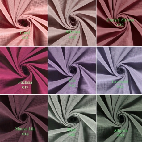 Musselin Tuch XXL | Schal | Halstuch | Dreieckstuch | 42 Farben