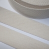 Gurtband Baumwolle recycelt 40 mm natur