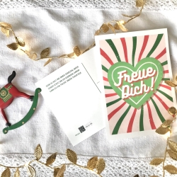 Postkarte Weihnachtsedition-nachhaltig gedruckt