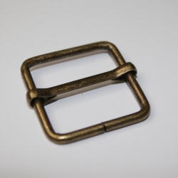 Schieber 25 mm beweglich altmessing HOHER Durchlass