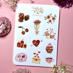 Zeit für Liebe - Sticker