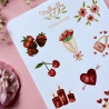 Zeit für Liebe - Sticker