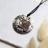 Schloss • Halskette silber | Steampunk Schmuck | Geschenkidee