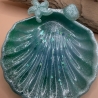 Handmade Seifenschale „Meereszauber“ 10 × 10 cm – mit Seestern 