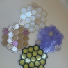 Untersetzer Bienenwaben Epoxidharz