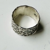 Bandring aus Silber „Bubbles“