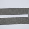Gurtband Baumwolle 25 mm dunkelgrau
