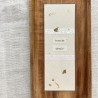 Lesezeichen • breathe deeply • beige gold Entspannung